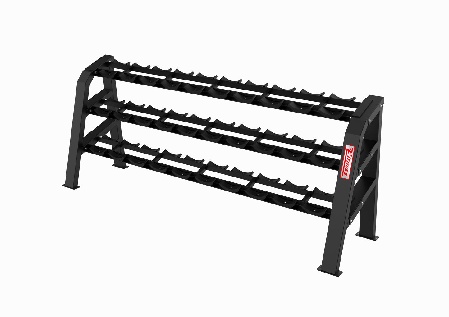 Sada polyuretanových jednoručních činek LifeFitness 10-50kg, 15 párů
